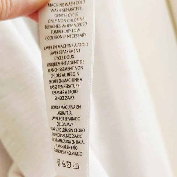 Splendid White Open Cardigan Sz Medium Cotton Polyester Elastane Blend Pockets - Picture 7 of 10